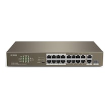 F1118p-16-150w - 16 Fe Ports+1 Ge+1 Sfp Unmanagement Poe+ Switch-128903