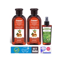 Argan Yağı Besleyici Ve Kırılma Karşıtı Bakım Şampuanı 300 Ml 2 Adet Canlandırıcı Saç Toniği