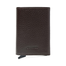 Kahve Cüzdan & Kartlık Unisex 725 Grande Deri Cüzdan Kartlık kahverengi