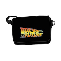 Back To The Future Logo Messenger Bag Omuz Çantası