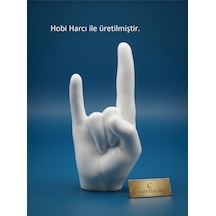 12 Cm Rock'n Roll El Heykeli - Hell Yeah \w/ Gothic Rock 58764171