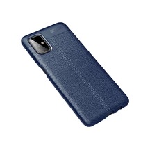 Mey İthalat Galaxy Uyumlu  M51 Kılıf Auto Focus Kapak - Lacivert Beyaz