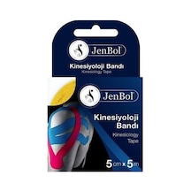 Jenbol Kinesiology Tape Ağrı Bandı 5 Cm X 5 M - Sarı