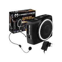 Magıcvoıce Mv-17450 Usb+sd Kart Girişli Şarjlı Mini Seyyar Rehber Anfisi 4832