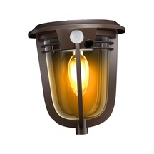 Güneş Enerjili Hareket Sensörlü, Cob Led Duvar Aplik/gt-sl18