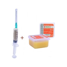 Lehim Pastası Soldering Paste 50g Krem Flux Şırınga Beyaz Amtech Nc-559-asm Lehim07
