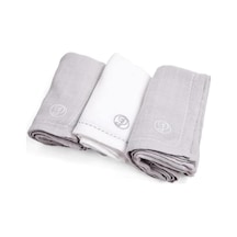 Poetree Kids Grey Müslin Bez 3'lü Set Genel