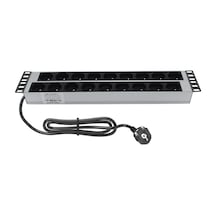 Amp Connect 19"2u 18'li Fransız Ups Direkt Bağlantılı Kabinet Grup Prizi Pdu -16a