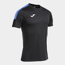 Siyah - Saks Joma Erkek Günlük T-shırt Olimpiada Short Sleeve 103245.107 Siyah