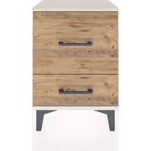 Arges Komodin 2 Çekmeceli 44x30x64 Aytaşı-çam Aytaşı