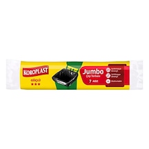 3 Adet Koroplast Jumbo Boy Çöp Torbası 7'li