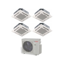 Bosch 36000 BTU 1 Dış + 4 İç Ünite (12+12+12+12) Kaset Tipi Multi Inverter Klima