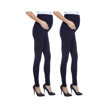 Luvmabelly Myra8001 8009 Beli Ayarlanabilir Hamile Tayt Seti-lacivert - Lacivert