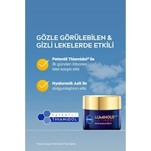 Yüz Bakim Kremi & Luminos 630 Leke Karşıtı Gece Bakim Kremi 50ml