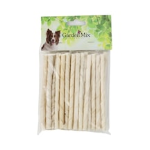 Gardenmix Sütlü Burgu Stick Köpek Çiğneme Çubuğu 30 Adet