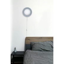 Dünya Aplik Fişli Gri