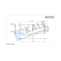 Kale 040abc030-99 Klima Radyatörü Kondenser Peugeot Boxer 3-citroen Jumper3-fiat Ducato 3 2.0-2.2-2.3-3.0- Hd I-mjet 1610115880-6455.ep-hc-1399111080