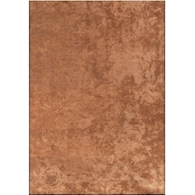 Royal Halı Alanis Qg01a Bakır Pamuk Akrilik Yumuşak Silinebilir Modern Kilim Halı