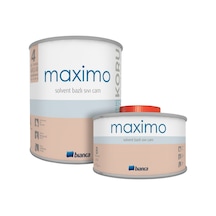 Maximo Solvent Bazlı Sıvı Cam 500 G Parlak
