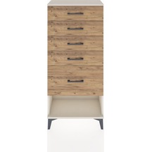 Hyperion Dolap 5 Çekmeceli 60x44x134 Aytaşı-çam Aytaşı