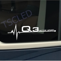 Q3 Kelebek Cam Audi Oto Araba Sticker