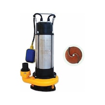Water Sound V1500f Kirli Su Aktarma, Vortex Fanlı Drenaj Dalgıç Pompa 24 Mt. Yükseklik 20 M³/h