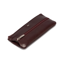 Tergan Bordo Deri Unisex Anahtarlık 00157t37