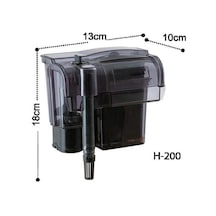 Dophin H200 Akvaryum Askılı Şelale Filtre 250 L/H
