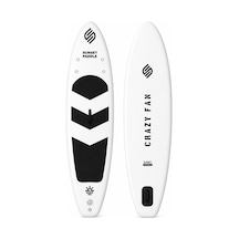 Crazy Fan Siyah Beyaz Şişme Sup Board / Paddle Board 320 Cm