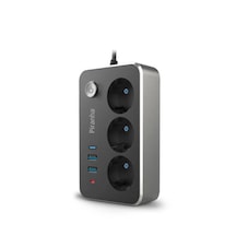 Piranha Termal Akım Korumalı Priz 2 Usb 1 Type C