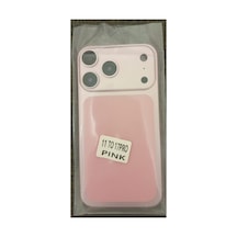 İphone 11 - 17 Uyumlu Pro'ya Dönüşüm Kasa Pembe