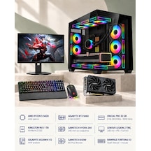 Symoon SYMOONPC0143 R5-5600 8 GB 32 GB 1 TB SSD RTX5060 27" Dos Masüstü Oyuncu Bilgisayarı