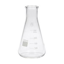Cam Erlen Dereceli Laboratuvar Çalışmaları İçin Uygun - 250 Ml