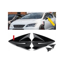 Seat Leon 2016-mk3 Siyah Batman Ayna Kapagı