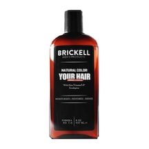 Brickell Erkeklere Için Saç Sakal Beyazlık Giderci Renklendirci Şampuaı 300 Ml Beyaz