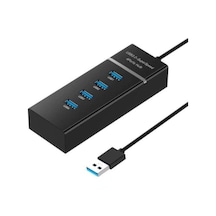 Usb Çoklayıcı 4in1 Usb 3.0 4 Port Çoğaltıcı Hub 5gpbs Hızlı Aktarım 30cm Kablo Pc Bilgisayar Switch Splitter