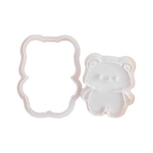 Zarif Ayı Kurabiye Kalıpları Yaratıcı Ayı Şeklinde Pişirme0007 Diğer