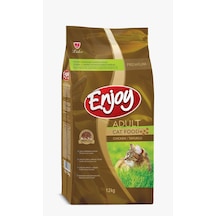 Enjoy Yetişkin Kediler İçin Tavuklu Tam Ve Dengeli Kedi Maması 12 Kg