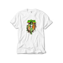 She Hulk Duvar Beyaz Tişört Beyaz