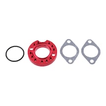 Suntek 26mm Karbüratör Manifoldu Emme Spinner Plaka Kırmızı
