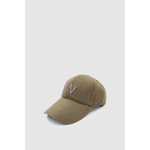 Wuclo W Nakışlı Ayarlanabilir Unisex Spor, Günlük Ve Outdoor Şapka / Kep Haki