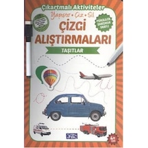 Çizgi Alıştırmaları - Taşıtlar - Ülkü Unsu - Parıltı Yayınları