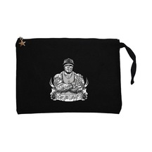 GTA All The Street Tattooed Man Siyah Clutch Cüzdan / El Çantası Siyah