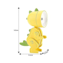 Mini Cute Cartoon Led Night Light Pet Light Folding Table Lamp Ro Çok Renkli