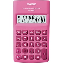 Casio HL-815L-PK Cep Tipi 8 Hane Hesap Makinesi