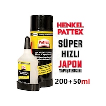 Pattex Çift Komponentli Profesyonel Hızlı Yapıştırıcı 200ML + 50 ML