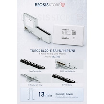 Turck Bl20-e-8aı-u/ı-4pt/nı 8 Kanal Analog Giriş Modülü