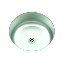 Ekosan K38 Yuvarlak Paslanmaz Eviye + Sifon