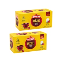 Rize Turist Süzen Poşet Çay 2gr 25 Adet İkili Paket
