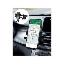 Araç Havalandırma Telefon Tutucu 360 Derece Döner Otomatik Kilitli Stand Çok Renkli Çok Renkli